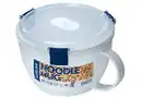 Bild 1 von Microwellen Nudeltasse  Deckel mit Clipverschluß