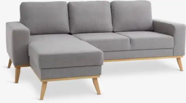 Bild 1 von Sofa ARENDAL Chaiselongue hellgrau