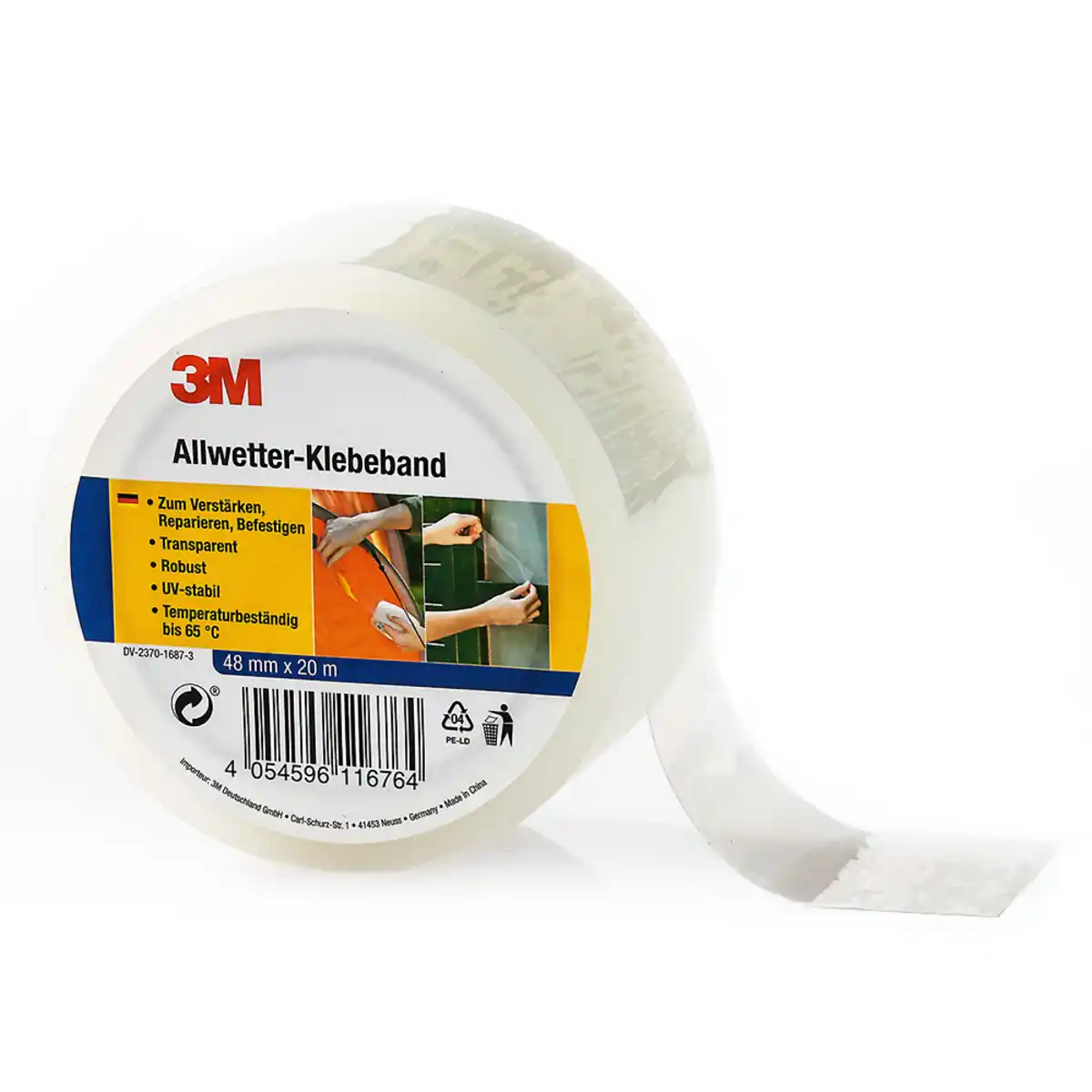 Bild 1 von Allwetter Klebeband, transparent