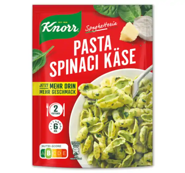 Bild 1 von KNORR Pasta Spinaci Käse