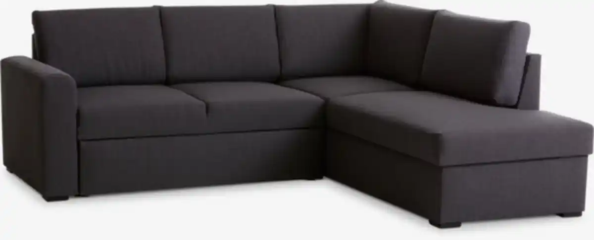 Bild 1 von Schlafsofa Chaiselongue BEDSTED grau