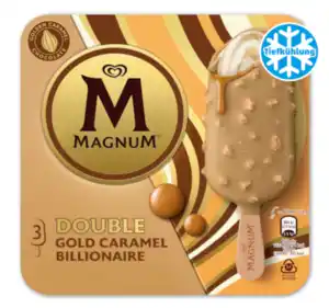 MAGNUM Double Gold Caramel Billionaire oder Double Hazelnut*