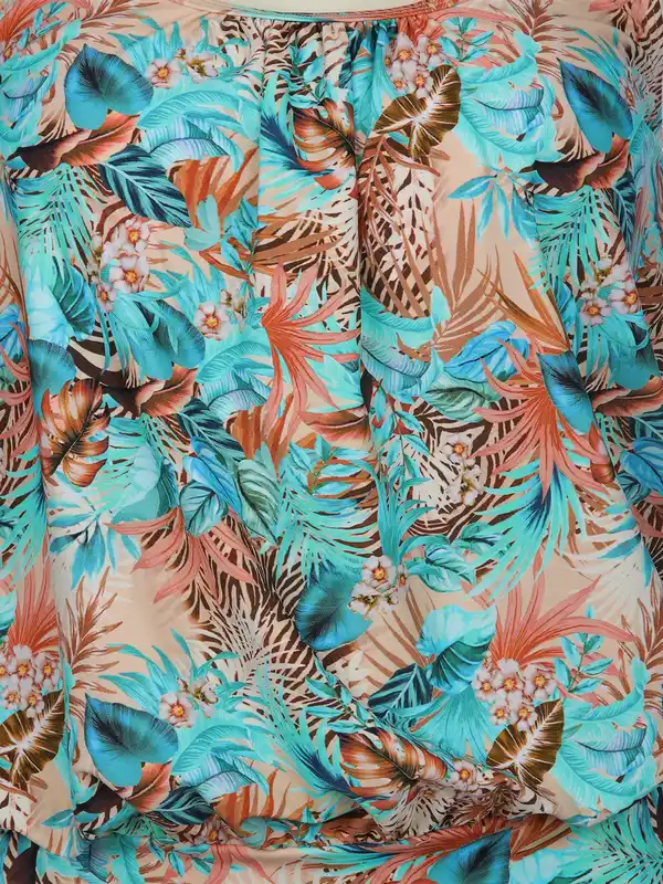 Bild 3 von Damen Tankini Top mit Print Grün