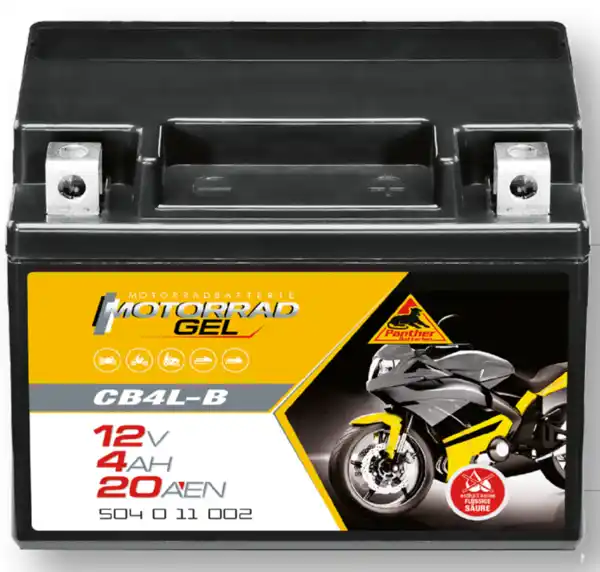 Bild 1 von Panther Motorrad-Gel-Batterie »5AH CB4L-B«