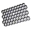 Bild 1 von 26 x Rasengitter 59 x 39,5 x 3 cm Kunststoff schwarz