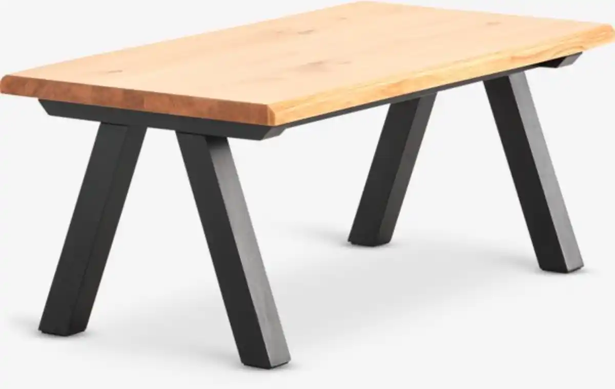 Bild 1 von Couchtisch SANDBY 60x110 natürliche Eiche/schwarz