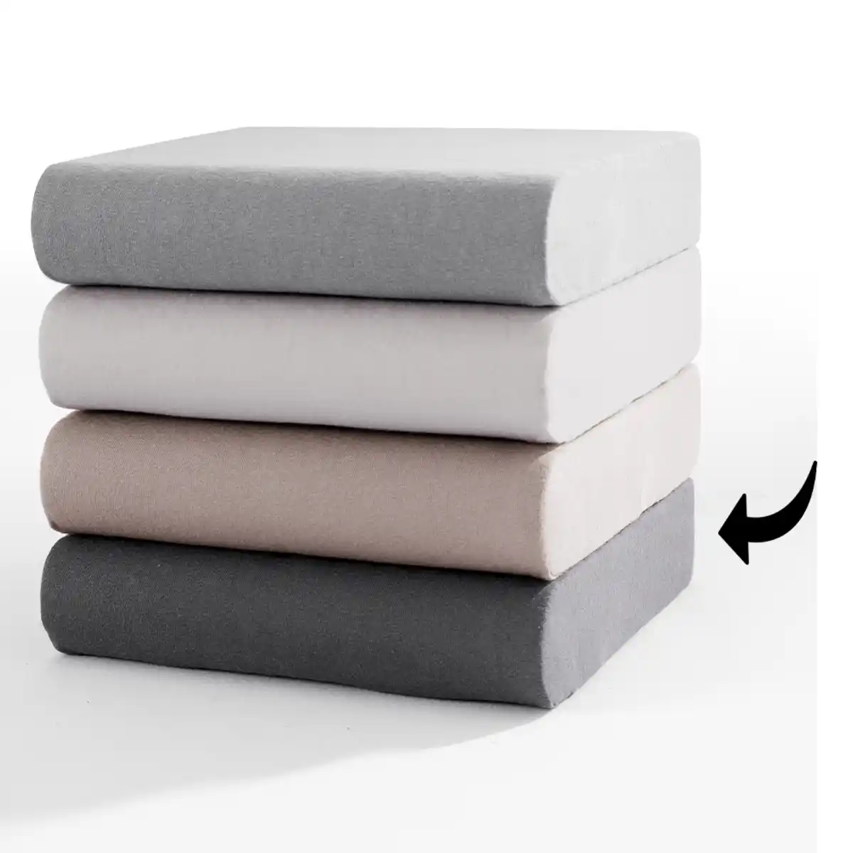 Bild 1 von Jersey-Boxspringbett-/ Topper-Spannbetttuch