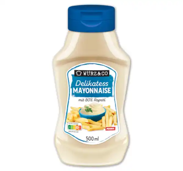 Bild 1 von WÜRZ & CO. Delikatess Mayonnaise