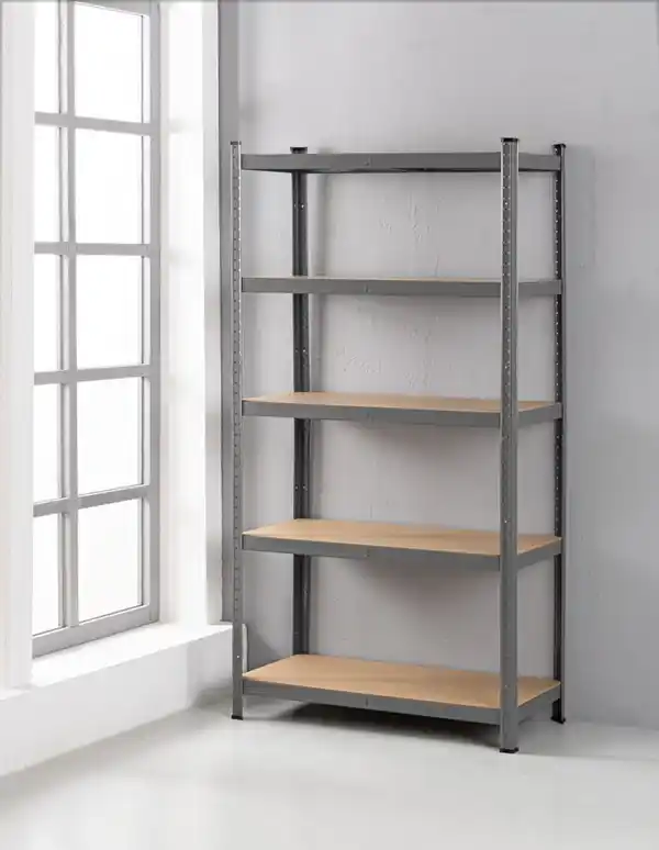 Bild 3 von Schwerlastregal, 5 Ablagen je 175kg belastbar, 180 x 90 x 45cm