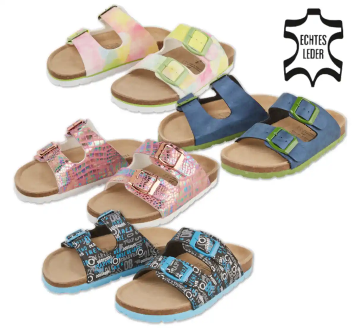 Bild 1 von TRUE STYLE Kinder-Tieffußbett-Pantoletten*