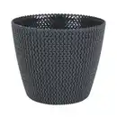 Bild 1 von Blumentopf Splofy 22x18cm Anthrazit