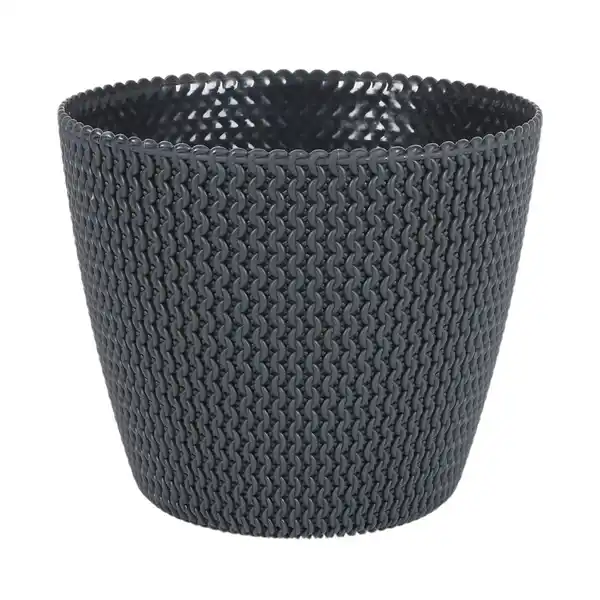 Bild 1 von Blumentopf Splofy 22x18cm Anthrazit