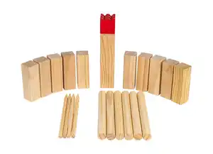 Wikinger Wurfspiel aus Holz 21-teilig