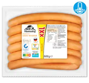MÜHLENHOF XXL Delikatess Käse-Wiener*