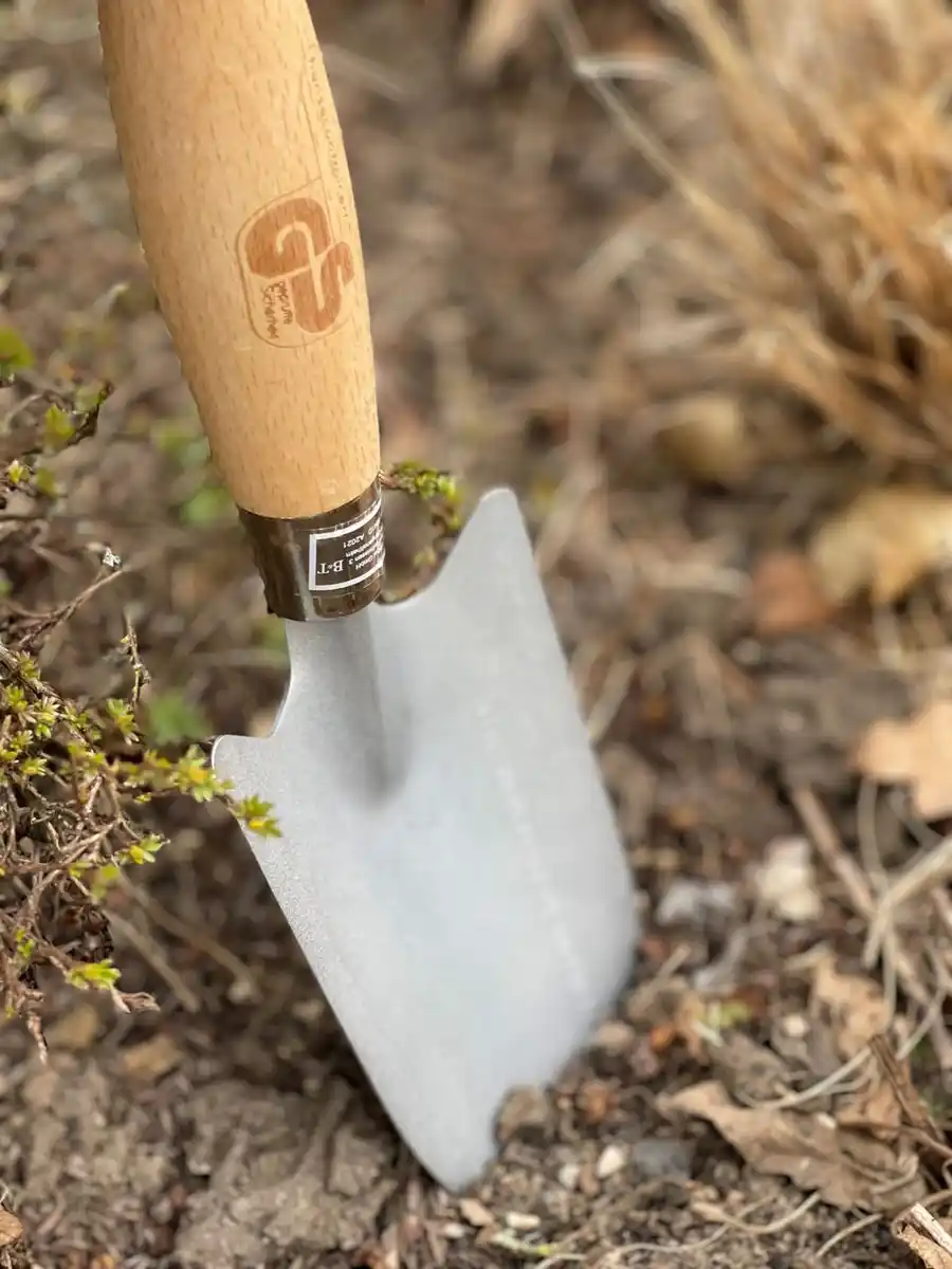 Bild 1 von Gartenschaufel mit Buchenholzgriff, ca. 296 mm – Natur