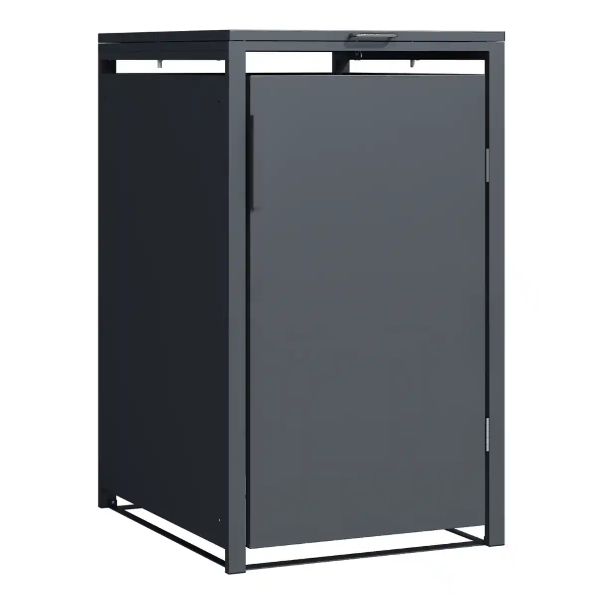 Bild 1 von Mülltonnenbox 1-er Stahl verzinkt anthrazit