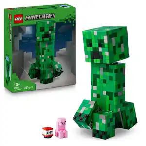 LEGO Minecraft Der Creeper Spielzeug - Bewegliche Actionfigur - 21276, 1 Stk