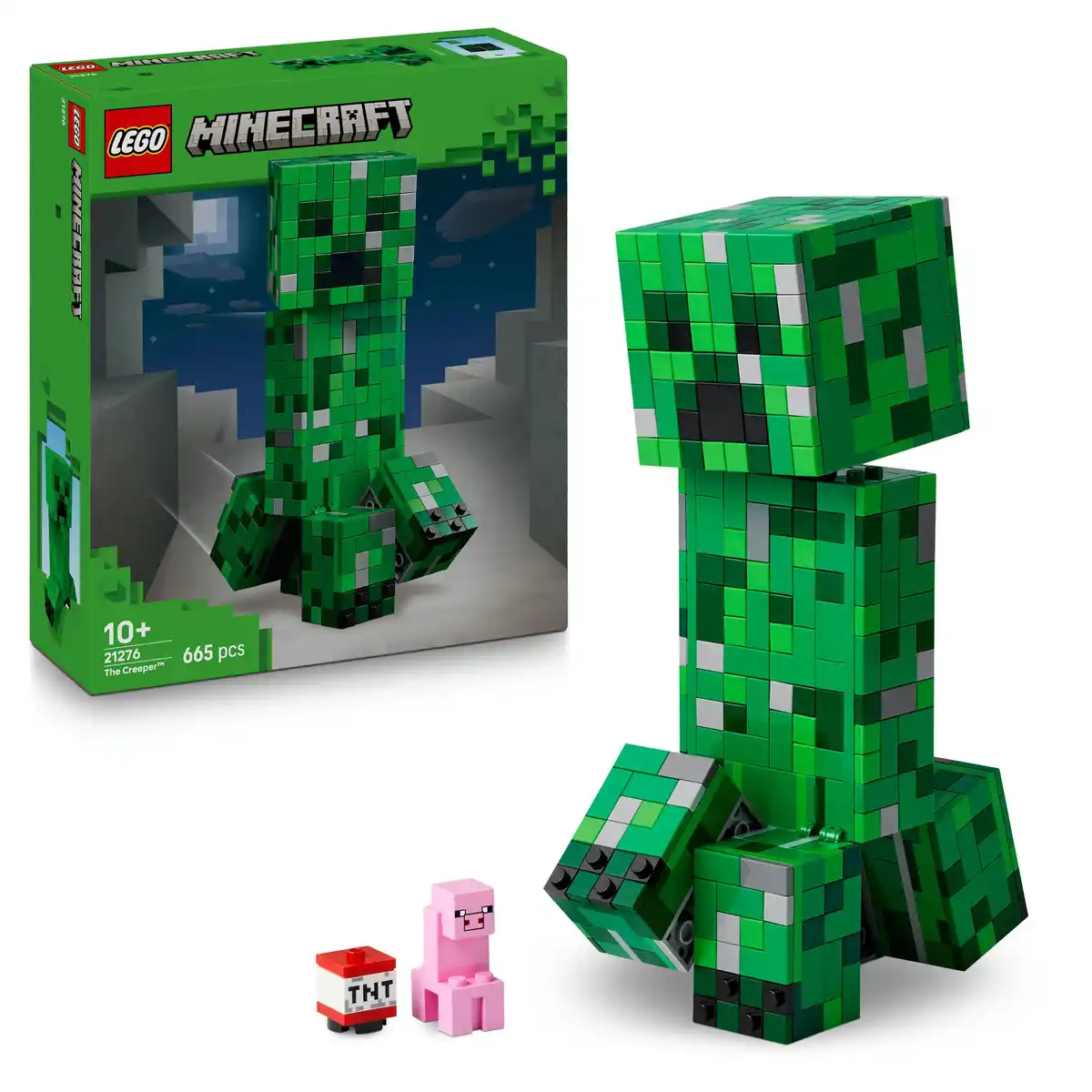 Bild 1 von LEGO Minecraft Der Creeper Spielzeug - Bewegliche Actionfigur - 21276, 1 Stk