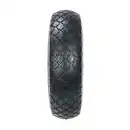 Bild 3 von 2-tlg. Sackkarrenrad mit Diamant-Gummireifen, Bohrung ca. 20 mm - Grau/Schwarz