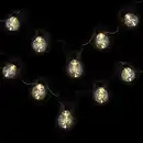 Bild 1 von LED-Solar-Glühlampenlichterkette 1,85m Warmweiß