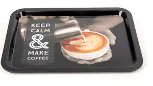Tablett 'Coffee' Metall