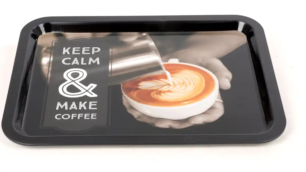 Bild 1 von Tablett 'Coffee' Metall