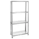 Bild 1 von Schwerlastregal,  4 Ablagen je 40kg belastbar, 150 x 75 x 30 cm Vollmetall
