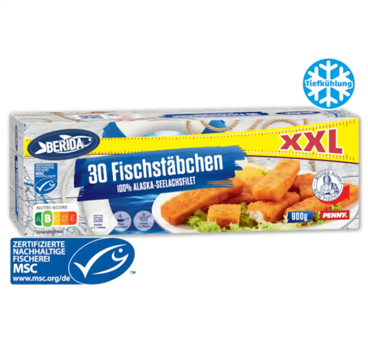 Bild 1 von BERIDA XXL Fischstäbchen*