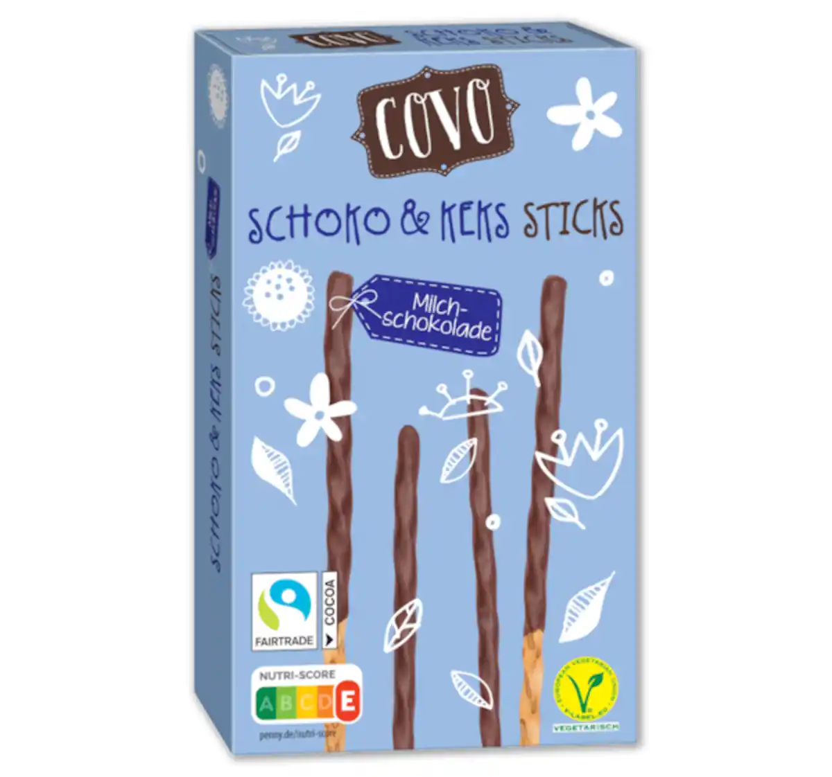 Bild 1 von COVO Schoko&Keks Sticks
