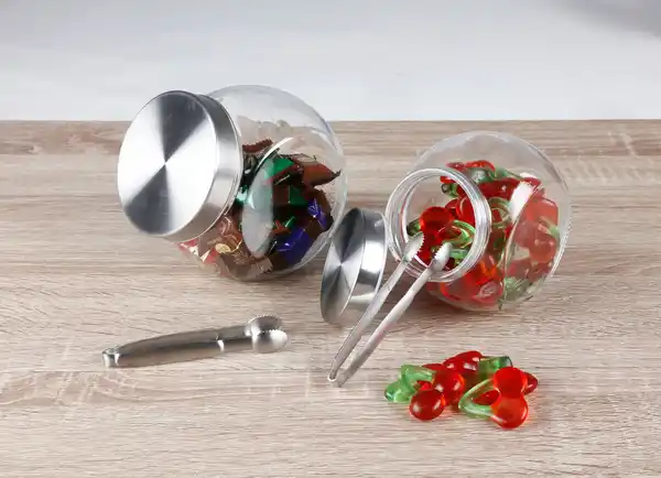 Bild 1 von Candybar 4er-Set 470ml und 650ml Glas mit 2 Zangen