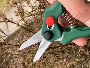 Blumenschere mit Griffweitenverstellung, 2-stufig einstellbar – ca. 5 cm Klingenlänge