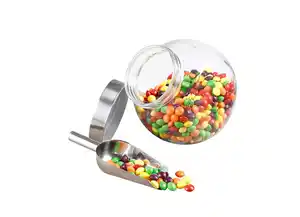 Candybar Glas mit Schraubdeckel
