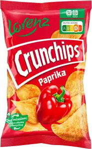 Lorenz Crunchips Paprika, 150 g