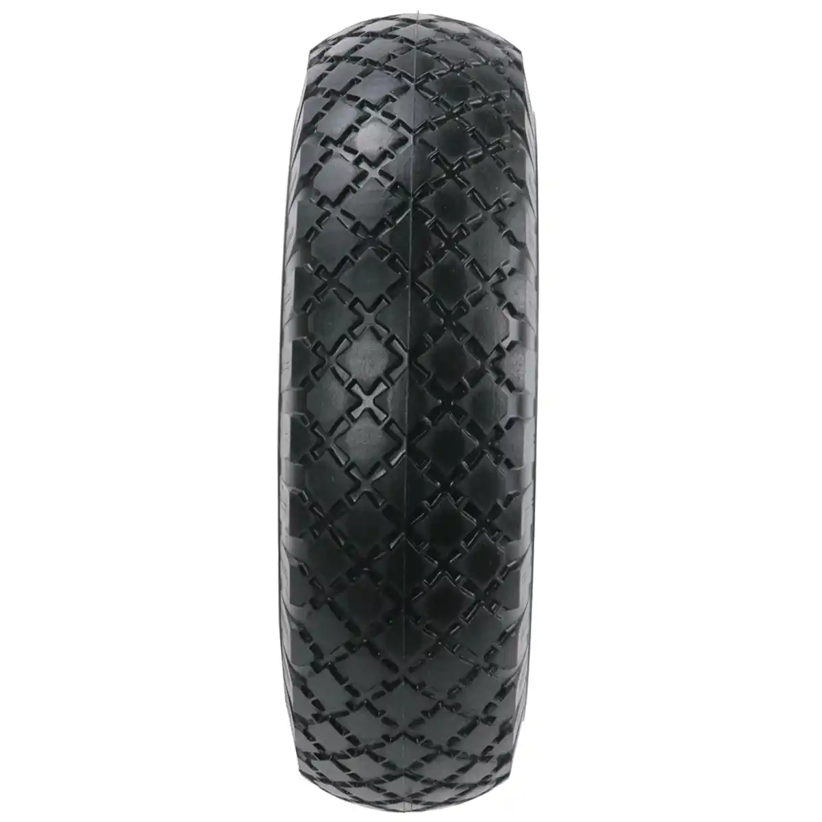 Bild 3 von 2-tlg. Sackkarrenrad, Bohrung ca. 20 mm - Rot/Schwarz