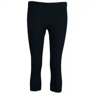 Caprileggings - Schwarz, Schwarz, 38