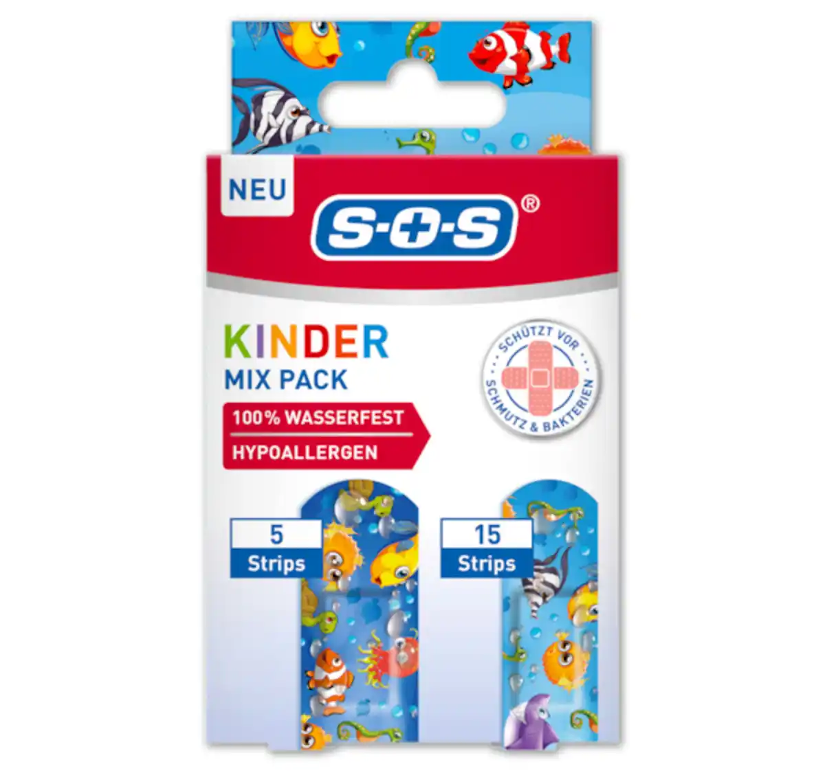 Bild 1 von SOS Pflaster Kinder Mix*