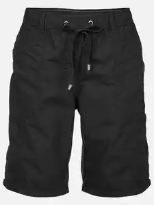 Damen Papertouch Bermuda Schwarz