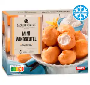 BĂ„CKERÂKRĂ–NUNG Mini Windbeutel