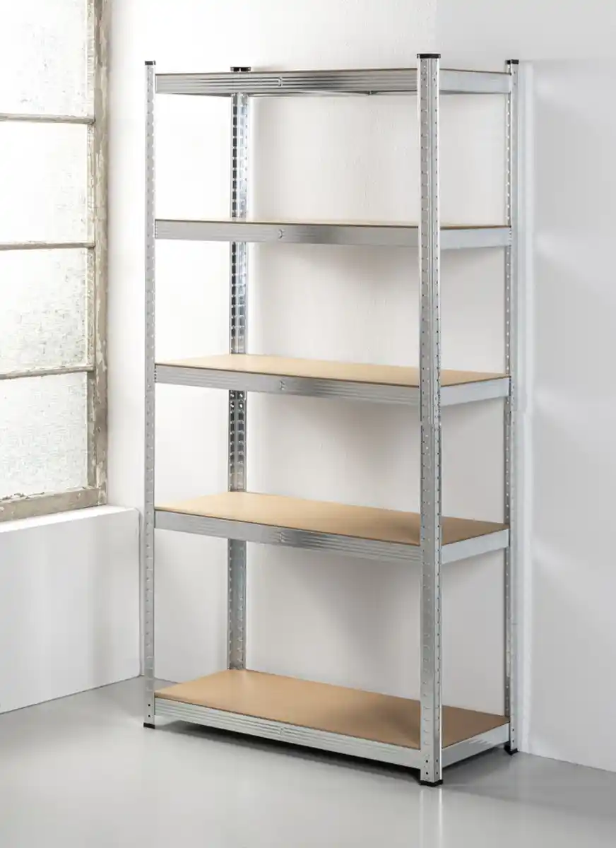 Bild 1 von Schwerlastregal,  5 Ablagen je 175kg belastbar, 180 x 90 x 45cm