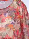 Bild 3 von Damen Strand Tunika mit Blätterprint Pink