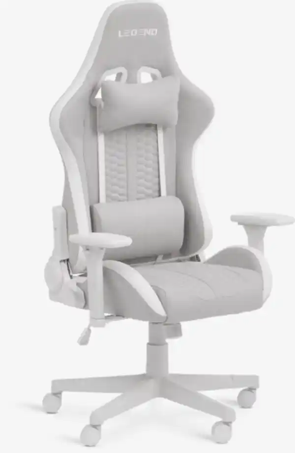 Bild 1 von Gamingstuhl NIBE Stoff weiß/beige