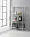 Bild 2 von Schwerlastregal,  4 Ablagen je 40kg belastbar, 150 x 75 x 30 cm Vollmetall