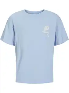 Jack&Jones Junior JJCHARGE PRINTED T-Shirt Blau