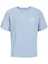 Bild 1 von Jack&Jones Junior JJCHARGE PRINTED T-Shirt Blau