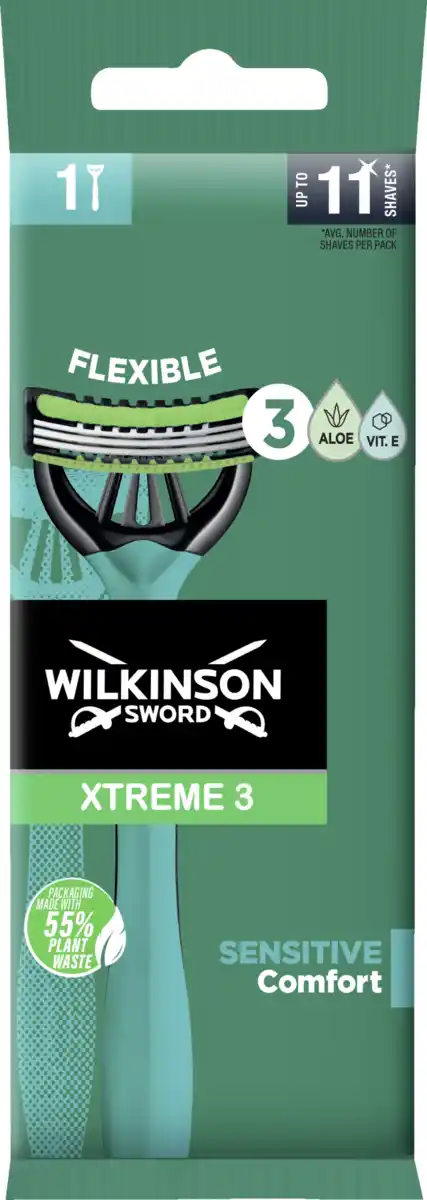 Bild 1 von Wilkinson Sword Xtreme 3 Sensitive Comfort Rasierer