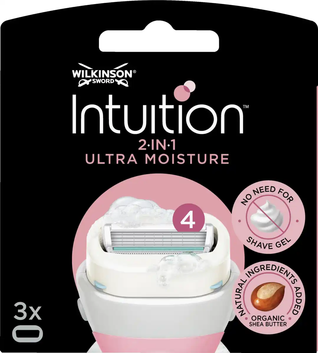 Bild 1 von Wilkinson Sword Intuition 2in1 Ultra Moisture Rasierklingen