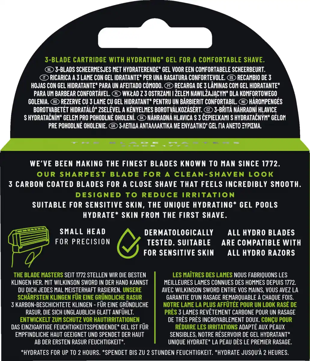Bild 3 von Wilkinson Sword Hydro 3 Rasierklingen