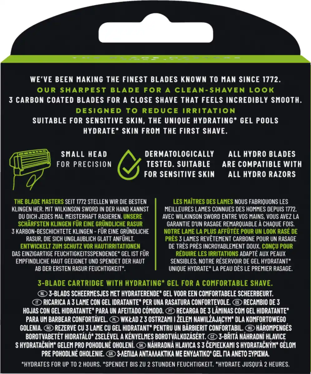 Bild 3 von Wilkinson Sword Hydro 3 Rasierklingen