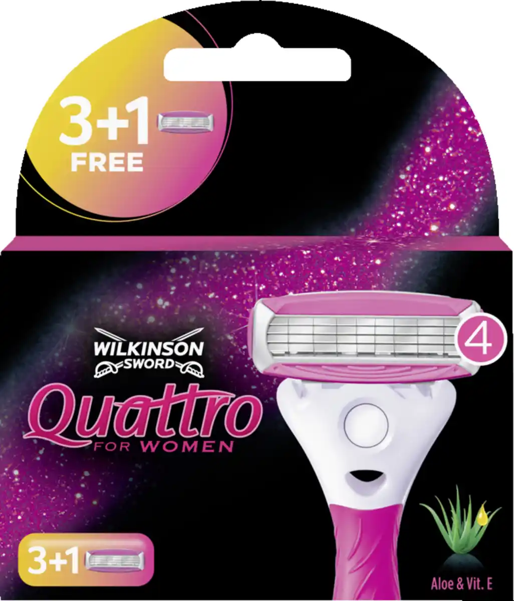 Bild 1 von Wilkinson Sword Quattro for Women Rasierklingen