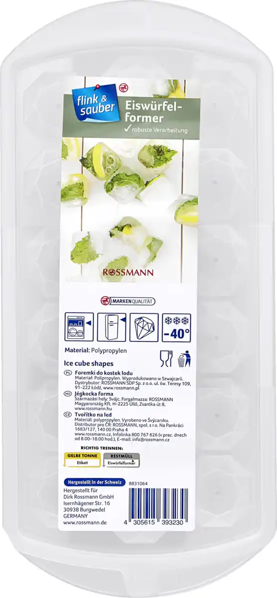 Bild 1 von flink & sauber Eiswürfelformer
